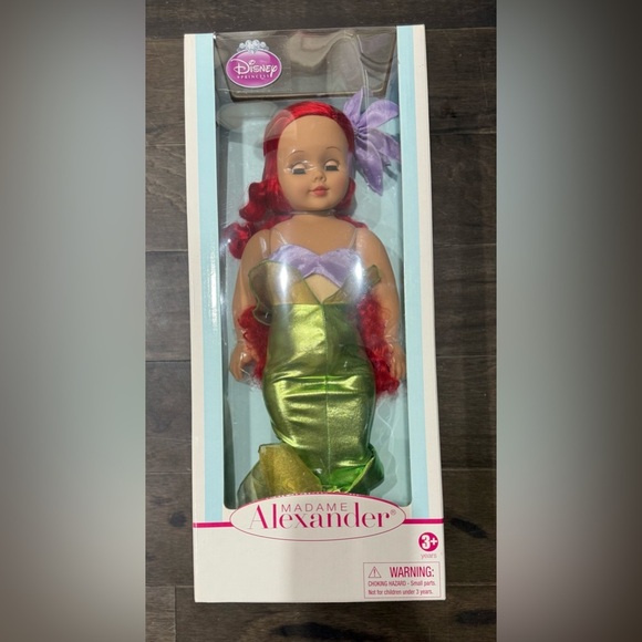 Madame Alexander Disney Princess Ariel 18" Doll NEW Little Mermaid - Picture 1 of 7